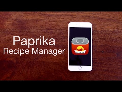 Recipe software mac iphone free paprika 2017